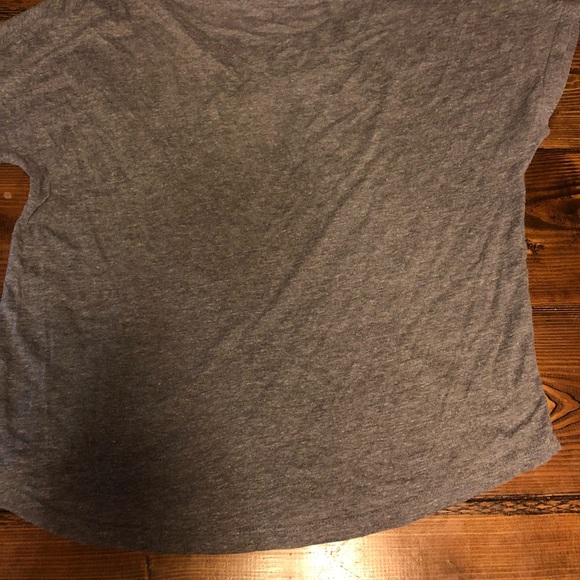 K&V Womens Graphic Tee, Gray Large - Picture 2 of 2